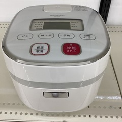 【6ヶ月保証】 SHARP KS-CG-W 炊飯器