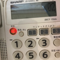 SHARP 電話機の画像