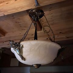 古い照明器具2点