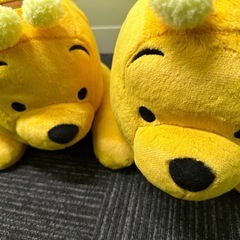 新品！未使用！くまのプーさん 寝そべり スーパーラージぬいぐるみ...
