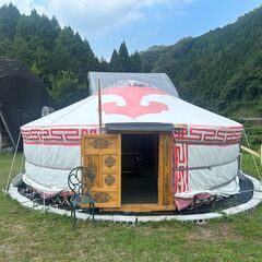 シルバーエイジお一人様交流　牧場キャンプ。ジビエBQ、モンゴルの...