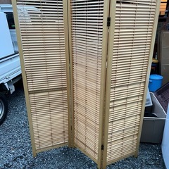 木製パーテーション　折りたたみ式