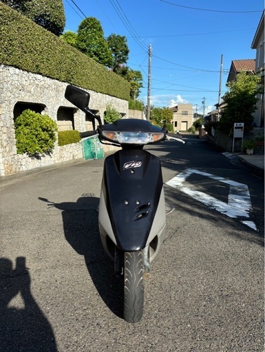 ホンダ　スーパーディオ　カスタム車　社外パーツ多数　バッテリー新品