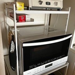 レンジ台60 レンジ上収納　セット販売　　の画像