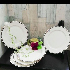 まとめて購入でお安くします⭐️未使用❤【NARUMI】 BONE CHINA5セット廃盤希少レアヴィンテージの画像