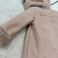 美品！　ZARA ベビー服　ムートンコートの画像