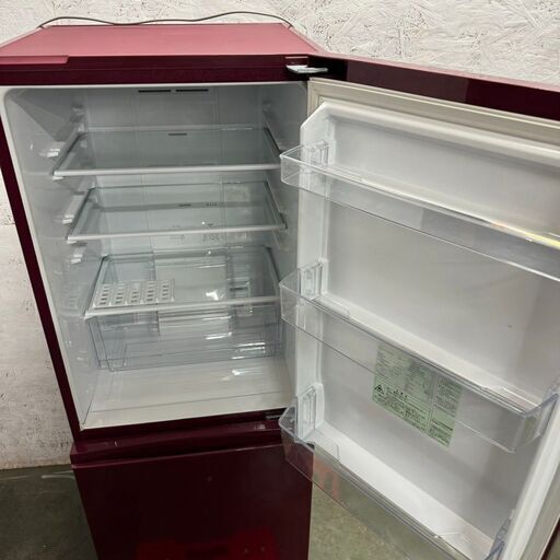 AQUA】 アクア ノンフロン冷凍冷蔵庫 2ドア 184L 冷蔵130L 冷凍 54L