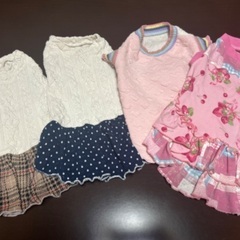 ハンドメイド　犬用　秋冬服　5㌔くらいのワンチャン