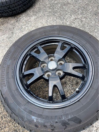 バリ山 プリウス 30 タイヤ付き純正ホイール