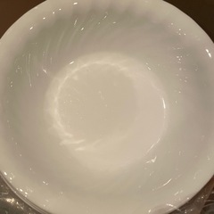Iwaki★コレール スープボウル ホワイト　5個