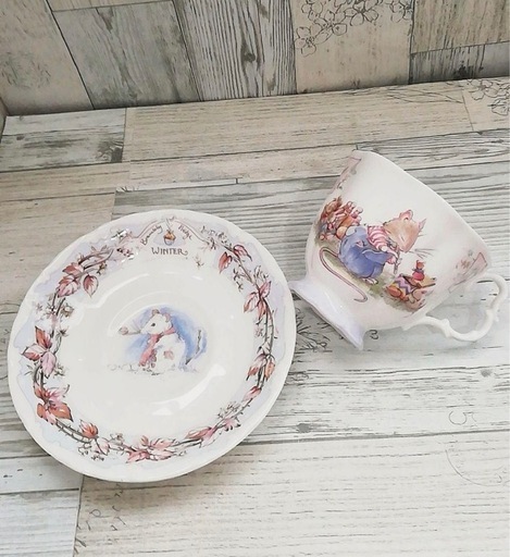 まとめて購入でお安くします⭐️未使用❤Royal Doulton ブランブリーヘッジセットレア廃盤ヴィンテージ