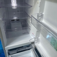 三菱冷凍冷蔵庫　146L静音設計LED照明　自動霜取り機能付きの画像