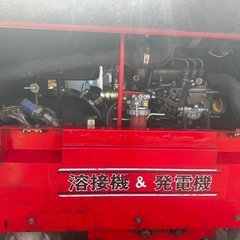 新ダイワ発電機 溶接機 ディーゼル防音型 DGW200MT-2非常停止装置付、埼玉県の画像