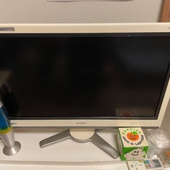 シャープAQUOS亀山モデルジャンク品の画像