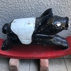 木製　オブジェ　置物の画像