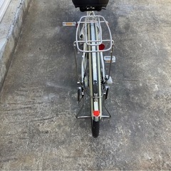 478  ブリヂストン電動アシスト自転車アシスタ   26インチシルバーアルミボディーの画像