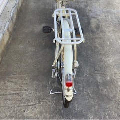 480  ブリヂストン新機種電動アシスト自転車POLKU   26インチホワイトアルミの画像