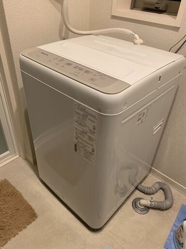 洗濯機6Ｋg　パナソニック「2年使用のみ美品」