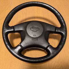 日産　S14　シルビア　純正ステアリング　momo 日産 S14 シルビア 純正ステアリング momo 日産 S14 シルビア
