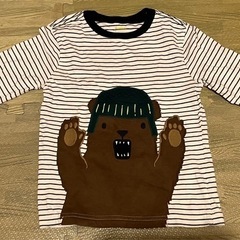 GYMBOREE 3T 長袖Tシャツ　くまデザイン