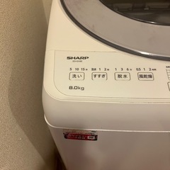 【洗濯機譲ります】の画像