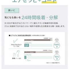 【お値下げ！新品未使用！】白色のノリ付き壁紙　の画像