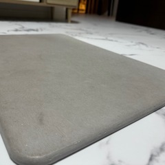 モダンデコ 珪藻土バスマット 速乾 洗える 消臭 (グレー)の画像