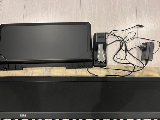 KORG B2N(BK) ピアノ本体他