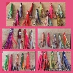 ハンドメイドアキアジタコベイト！5個セット