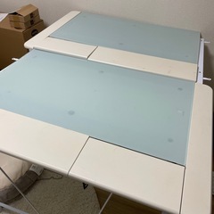 L字デスクの画像