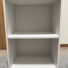 60センチカラーボックス　白