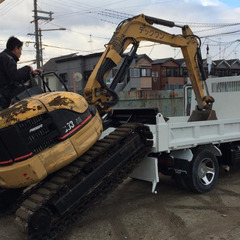 重機（バックホー）、クレーン（ユニック）、乗り物の運転代行（オペ...