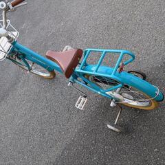 【終了】子ども用の自転車(補助輪付き)の画像