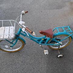 【終了】子ども用の自転車(補助輪付き)の画像