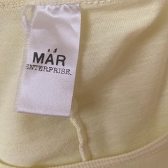 MAR ENTERPRISE メーア　レモンイエロー Tシャツ カットソーの画像