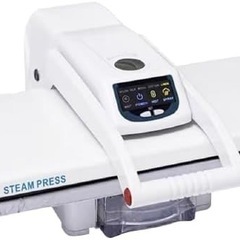 スチームプレス機 卓上アイロンプレス機 プレミアムモデル 業務用...