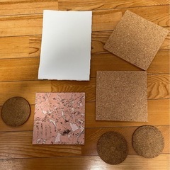 コルク　コルクシート　7点セットまとめ売りの画像