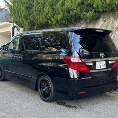トヨタ アルファード 20後期 240S 7人乗り フリップダウンモニター ナビの画像
