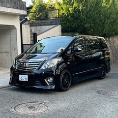 トヨタ アルファード 20後期 240S 7人乗り フリップダウ...