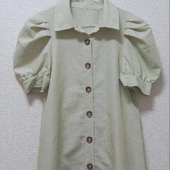 ミント色のワンピース