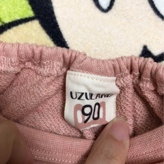 ＊新品　未着用＊UZU land 裏毛トレーナー90cmの画像