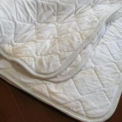 洗えるウール&パイル　ベッドパット　150✕198センチの画像