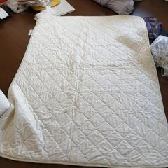 洗えるウール&パイル　ベッドパット　150✕198センチの画像
