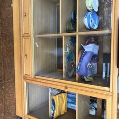 ガラスタンス　棚