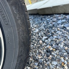 夏用タイヤホイール4本セット　アクア１７５　65  　R１５の画像