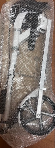 【新品・未使用】キックボード キックスクーター ホワイト 子供 大人用 折り畳み式 4段階高さ 持ち運び