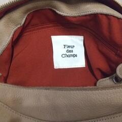 Fleur des Champs 本革 バッグ(定価約20,000円)の画像