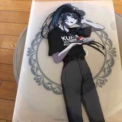 お皿2点セットとクリアファイルの画像