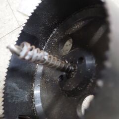 工具、パーツ、穴あけ、直径１２センチ２個、DIYの画像