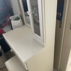 ニトリ　ドレッサー　鏡台の画像